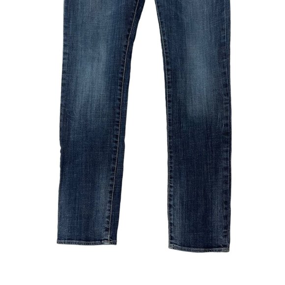 Rock and Republic Berlin Dark Wash Denim Skinny Mid-Rise Jeans Stretch Womens 8M - Picture 5 of 12